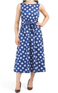 Anne Klein Flapper Deisy Midi Dress